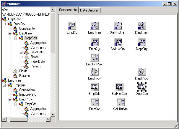 CdsIbx Main Data Module