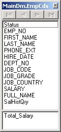 Fields Editor with aggregate
